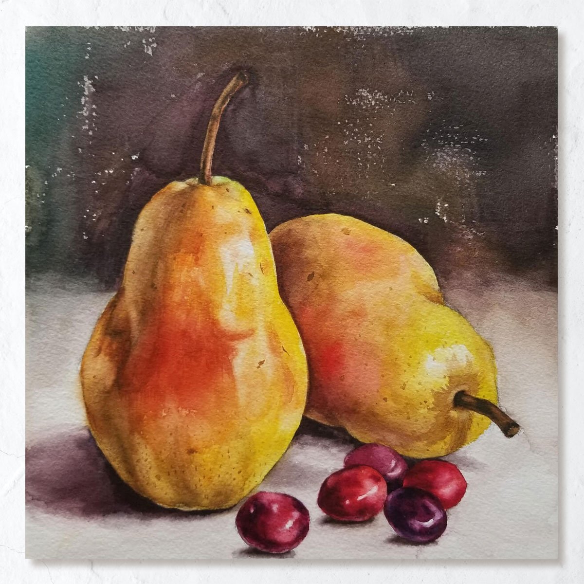 Pears and cherries